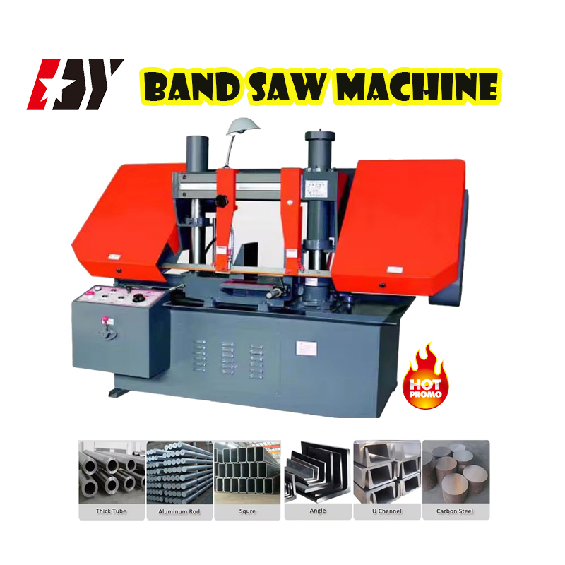 Widely Used Hot Sales Steel Cutting Sawing Metal Pipe Band Saw Machine